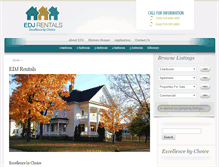 Tablet Screenshot of edjrentals.com